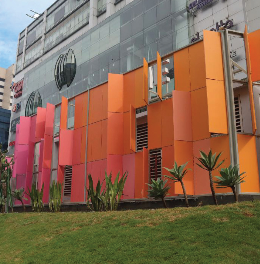 Luxer Cladding Application